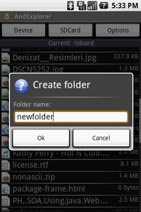 Make directory